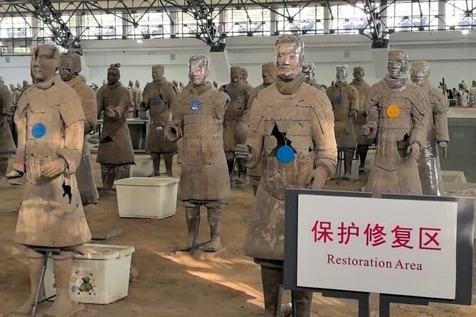 Terracotta Army Mini Group Tour - Inside Pit 1, where the scale becomes clear