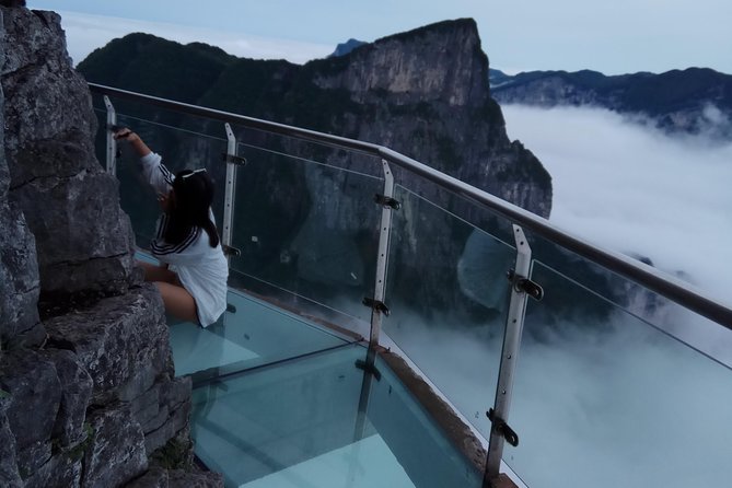 Tianmen Mountain(Glass Walking Way) day tour - Cliff paths, forest gardens, and the glass walking way