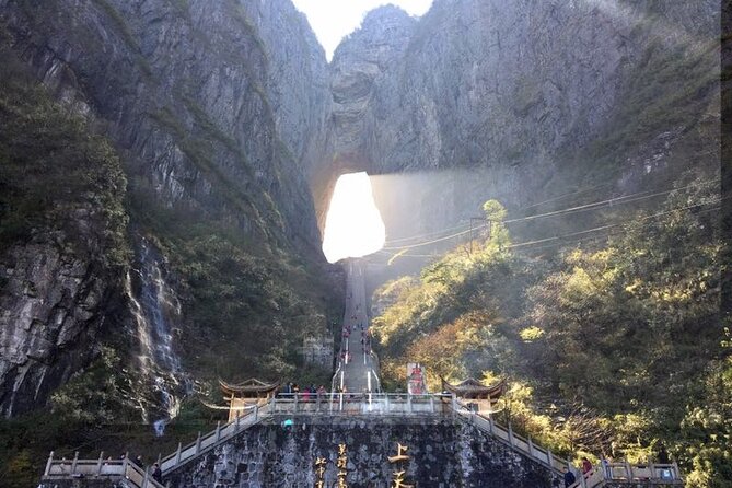 Tianmen Mountain(Glass Walking Way) day tour - Tianmen Cave and the Heaven-linking Avenue