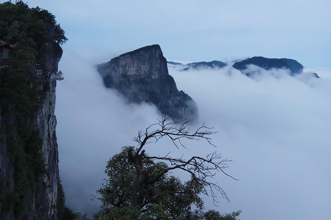 Tianmen Mountain(Glass Walking Way) day tour - Reaching the summit on the 7.5-kilometer cableway