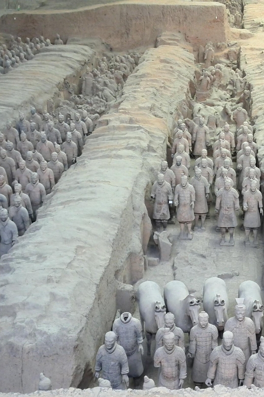 Top 3 Xian Sites to Terracotta Army & Dinner Show w/ Options - The Terracotta Army, three hours with Emperor Qin’s soldiers