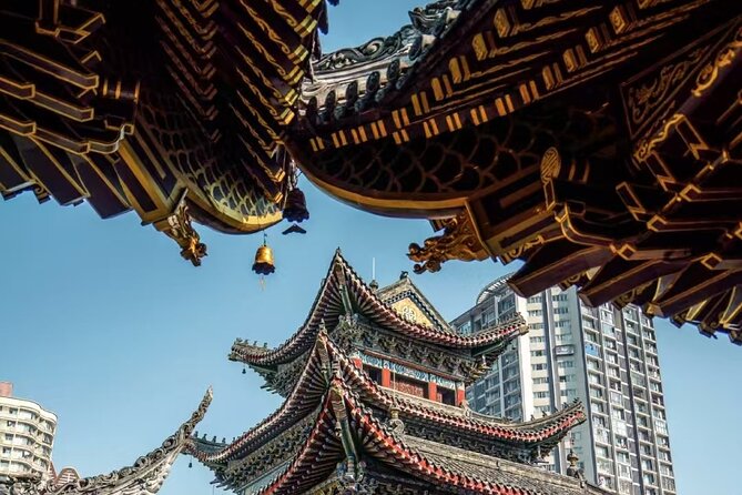 True Taste of Chongqing: Offbeat Walks & Hotpot in One Day - Hongya Cave ends the day under city lights