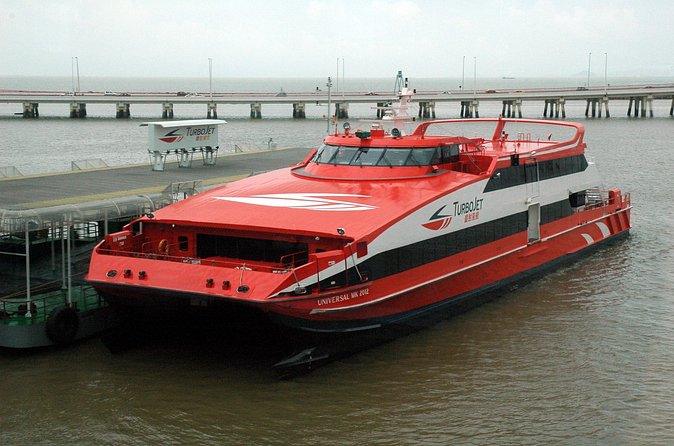 TurboJet Ferry E-Ticket from Hong Kong to Macau - The 70-minute ride from Kowloon to Macau