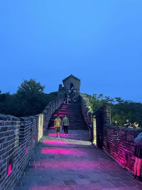 Twilight Glow at Mutianyu Great Wall Evening Bus Tour+Ticket - Key points to know before booking