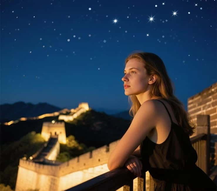 Twilight Glow at Mutianyu Great Wall Evening Bus Tour+Ticket - Walking the Wall at sunset