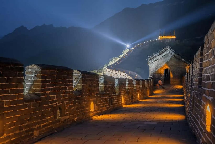 Twilight Glow at Mutianyu Great Wall Evening Bus Tour+Ticket - Meeting at Hepingxiqiao Station