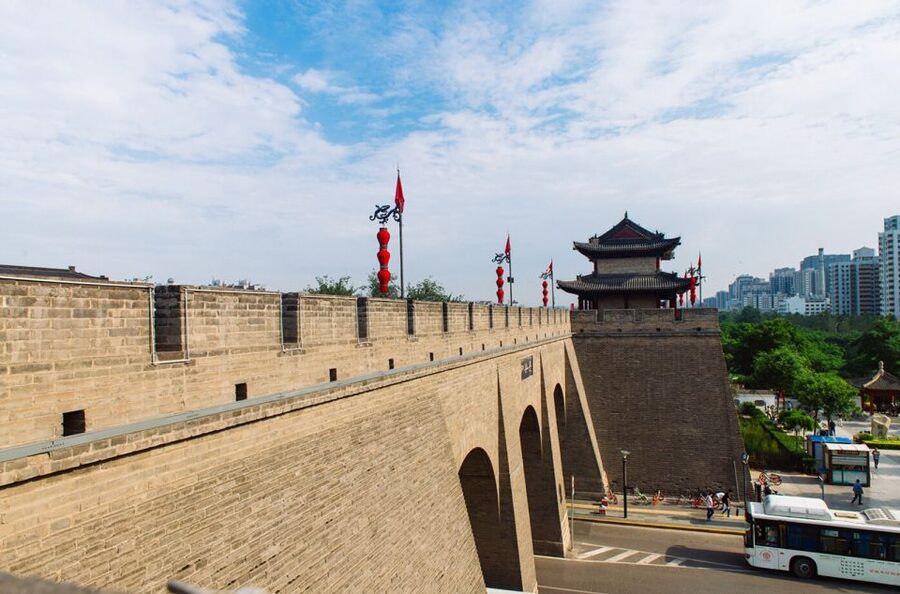 Xi'an City Wall Private Guided Tour with Cycling Option - Cycling for a faster look from the ramparts