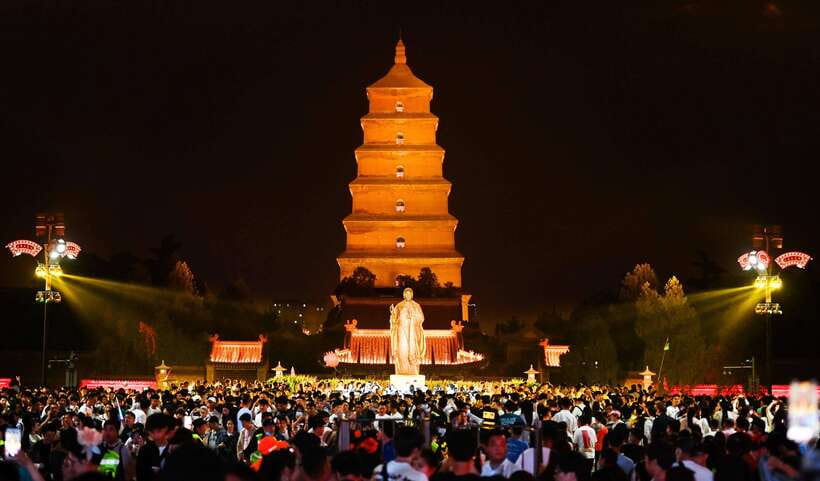 Xi'an: Daci'en Temple(Great Wild Goose Pagoda) E-ticket - What your $9 admission actually covers