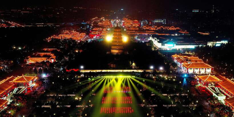 Xi'an: Daci'en Temple(Great Wild Goose Pagoda) E-ticket - Seeing the Great Wild Goose Pagoda from the temple grounds