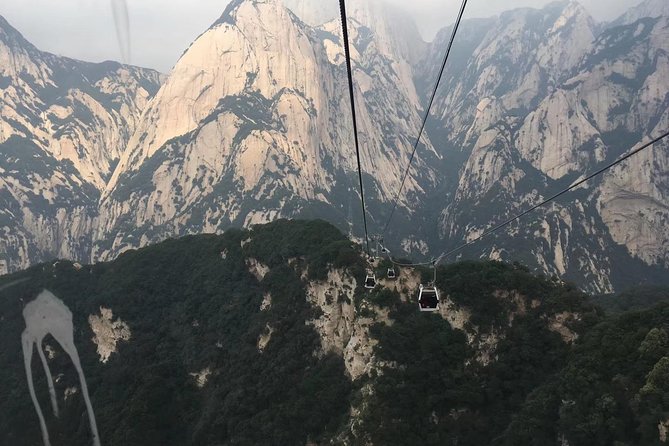 Xi'an Huashan Mountain Adventure Day Tour - Shuttle bus and cable car: the practical start to the climb