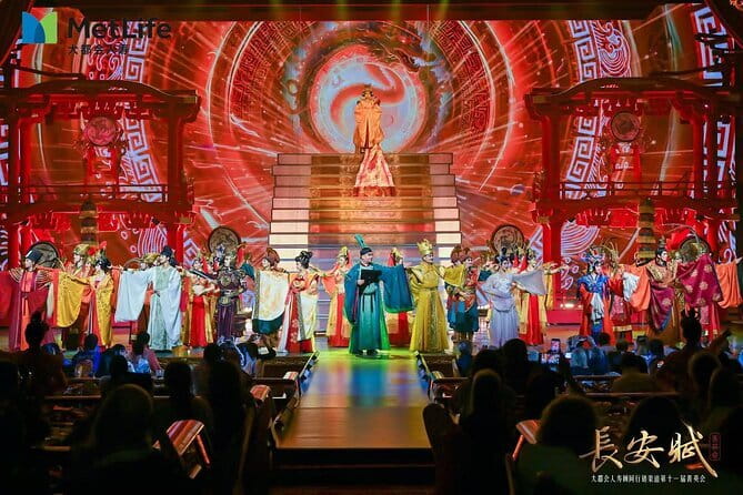 Xi'an Tang Dynasty Music Dance Show or Dinner Show with Transfer - A dumpling banquet with more than 12 varieties