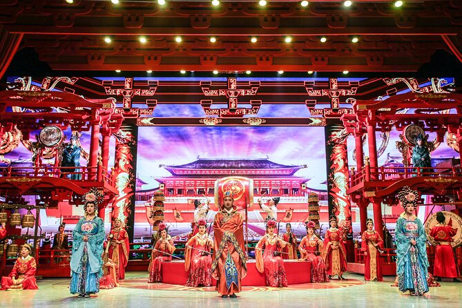 Xi'an Tang Dynasty Show Ticket Optional Dumplings or Royal Dinner - Choosing between the three ticket options