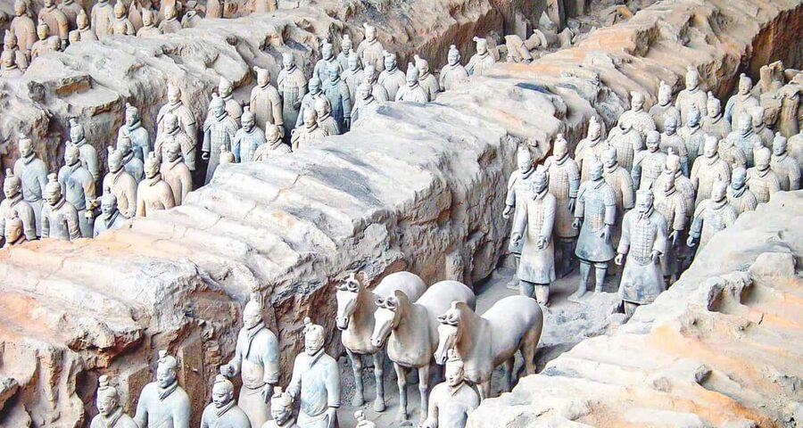 Xi'an: Terracotta Army, Lunch, City Wall, Pagoda, Bazaar - Lunch at the museum restaurant