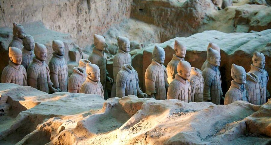 Xi'an: Terracotta Army, Lunch, City Wall, Pagoda, Bazaar - Big Wild Goose Pagoda and the Silk Road connection