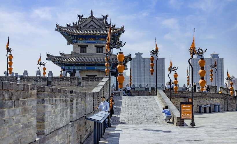 Xi'an: Xi’an City Wall South Gate(Yongningmen) Entry Ticket - What your day on the wall looks like