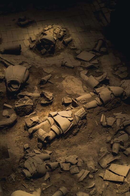 Xian Terra Cotta Warriors Ticket Only - The short transfer from the entrance to the museum