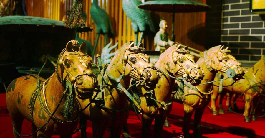 Xian Terracotta Amry& Romantic Show & Grand Tang Bright City - What the private vehicle adds
