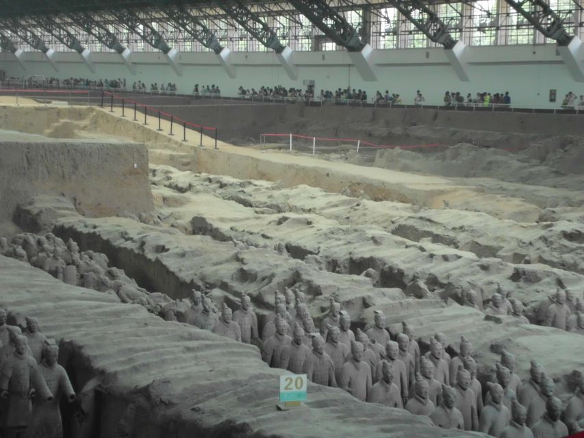 Xian: Terracotta Army Ticket & Guided Bus Tour with Options - Entering the museum and seeing the three main pits