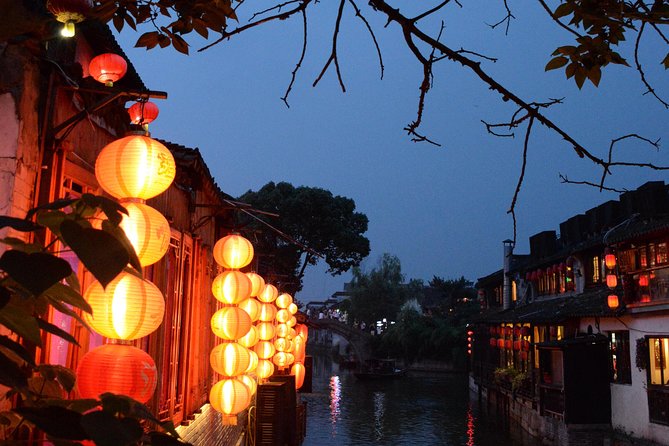 Xitang Water Village Sunset Tour with Riverside Dining Experience from Shanghai - Jinze: a quieter start by boat