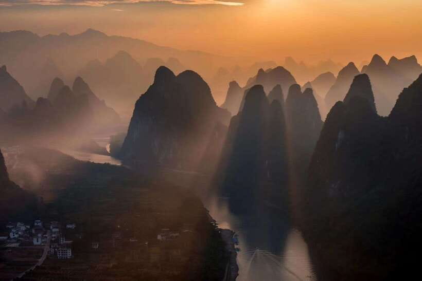 Yangshuo/Guilin: Full- or Half-Day Xianggong Hill Sunrise - The 4:00 AM departure from Yangshuo or Guilin