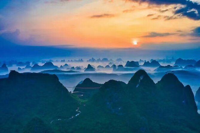 Yangshuo Ruyi peak & round way cable car ticket - Ruyi Peak gives you a new angle on Yangshuo