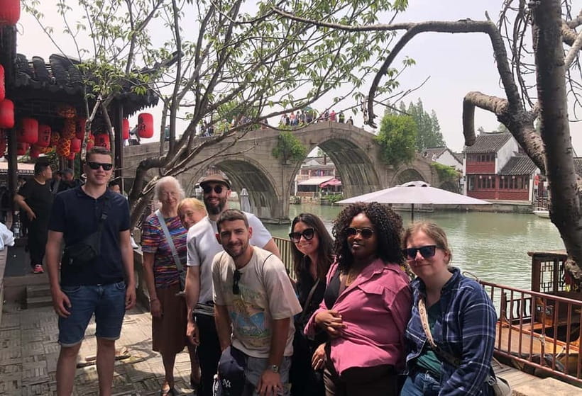 Yu Garden, Old Street, Bund & Zhujiajiao Water Town Bus Tour - Zhujiajiao: canals, bridges, and Kezhi Garden