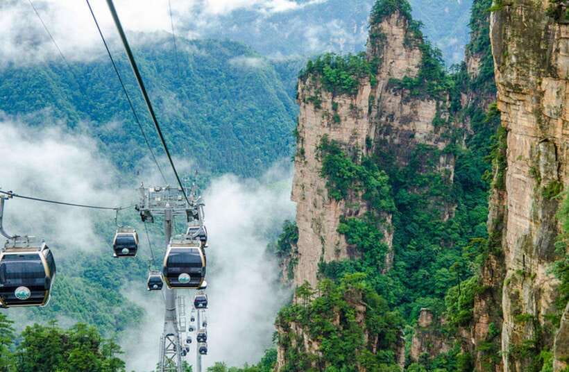 Zhangjiajie: 2-Day Highlights Tour w/Glass Bridge &Cable car - Tianzi Mountain and the route out of the park