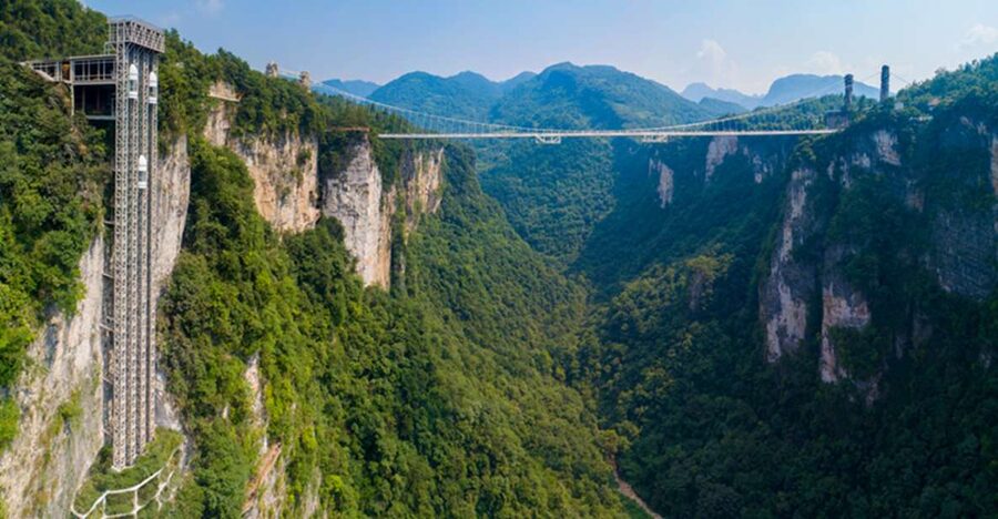 Zhangjiajie National Park: 2-Day Guided Tour w/ Glass Bridge - Zhangjiajie Grand Canyon and the glass bridge