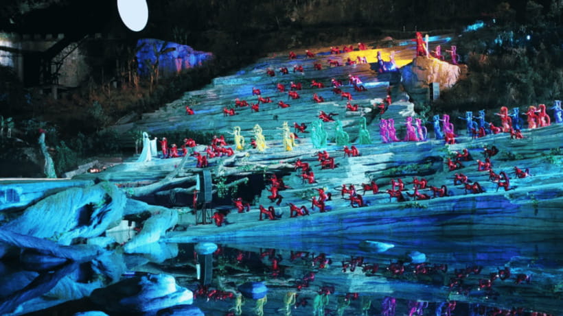 Zhangjiajie: Tianmen Fox Fairy Live Performance - Who will enjoy this evening most
