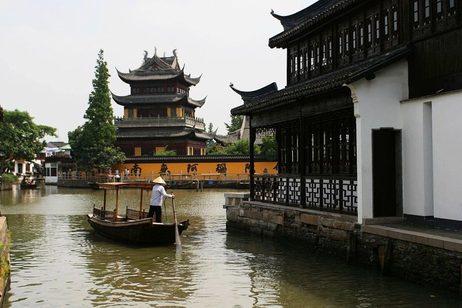 Zhujiajiao Private Day Tour and Shanghai Acrobatic Show - From Shanghai to Zhujiajiao at 9:30 am or 1:00 pm