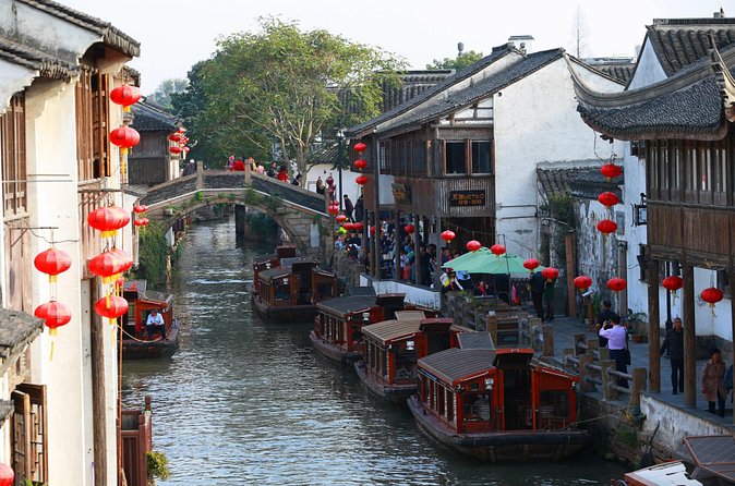 Zhujiajiao Private Day Tour and Shanghai Acrobatic Show - Shanghai Shangcheng Theater and the 7:30 pm Show