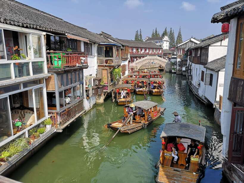 Zhujiajiao Water Village: Private Tour from Shanghai - The 20-minute boat ride